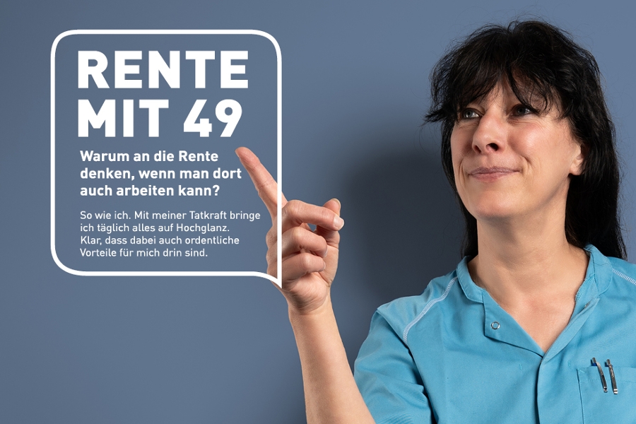 Bianka, Raumpflegerin in einer unserer Reha-Kliniken Bianka, Raumpflegerin in einer unserer Reha-Kliniken