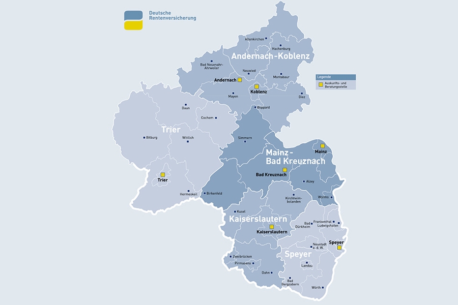 Landkarte Firmenservice in Rheinland-Pfalz Landkarte Firmenservice in Rheinland-Pfalz