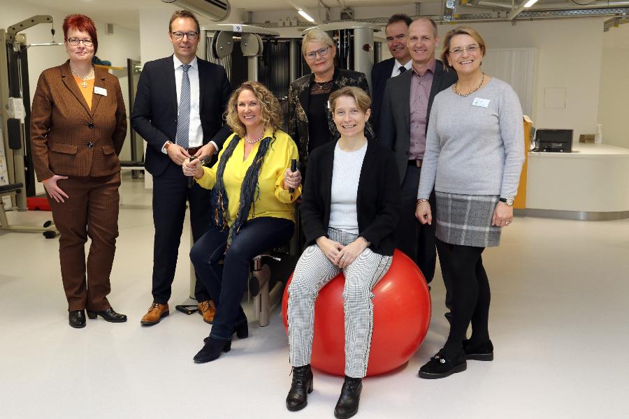 Einweihung des Erweiterungsbaus an der Drei-Burgen-Klinik Einweihung des Erweiterungsbaus an der Drei-Burgen-Klinik