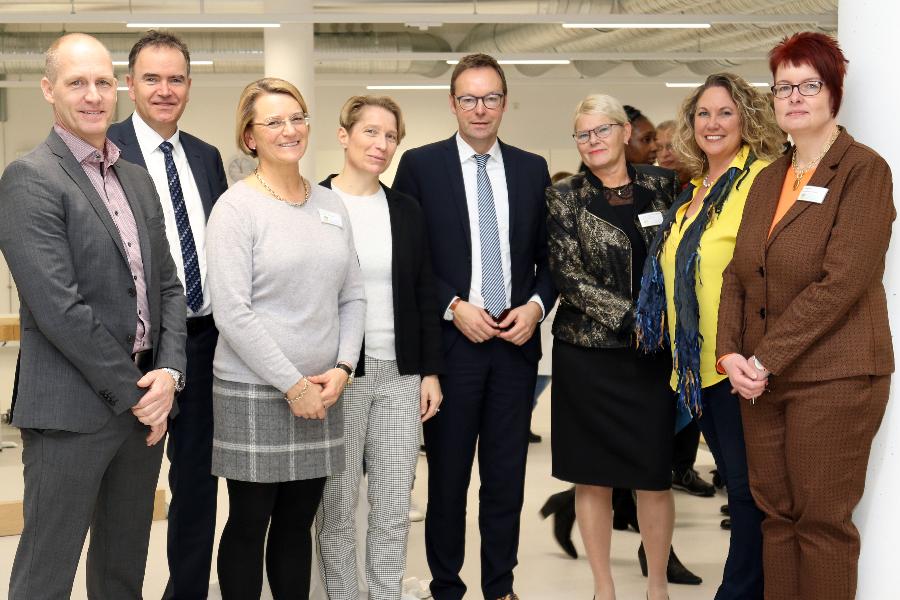 Einweihung des Erweiterungsbaus an der Drei-Burgen-Klinik Einweihung des Erweiterungsbaus an der Drei-Burgen-Klinik