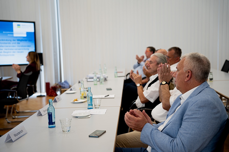 Blick ins Plenum Blick ins Plenum