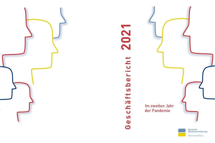 Symbolbild fuenf grafisch gestaltete Konturenkoepfe Symbolbild fuenf grafisch gestaltete Konturenkoepfe