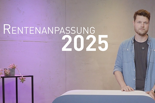 Rentenanpassung 2025 Rentenanpassung 2025