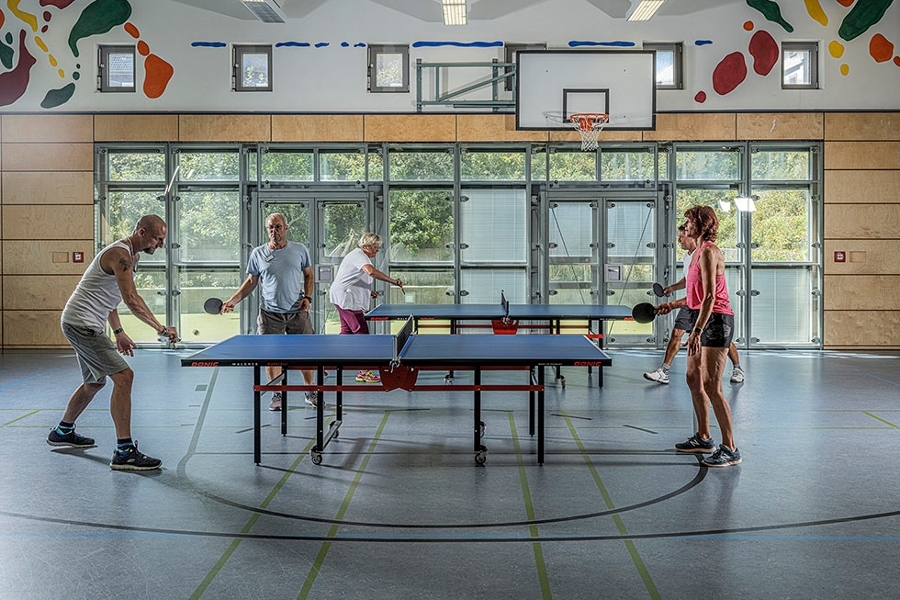 Tischtennis als Therapie in der Klinik Norderney Tischtennis als Therapie in der Klinik Norderney