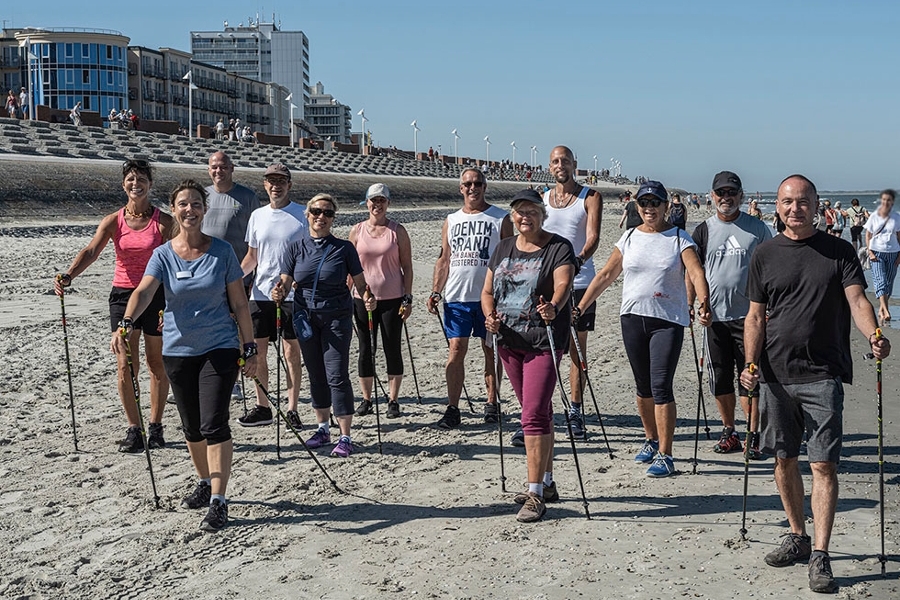 Nordic-Walking rund um die Klinik Norderney Nordic-Walking rund um die Klinik Norderney