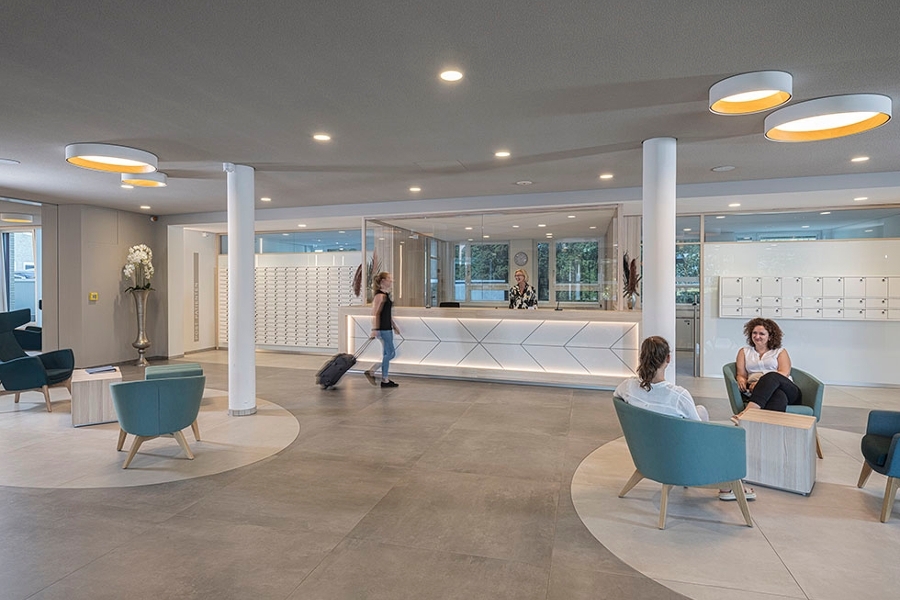 Rezeption/Empfang der Salzetalklinik Rezeption/Empfang der Salzetalklinik