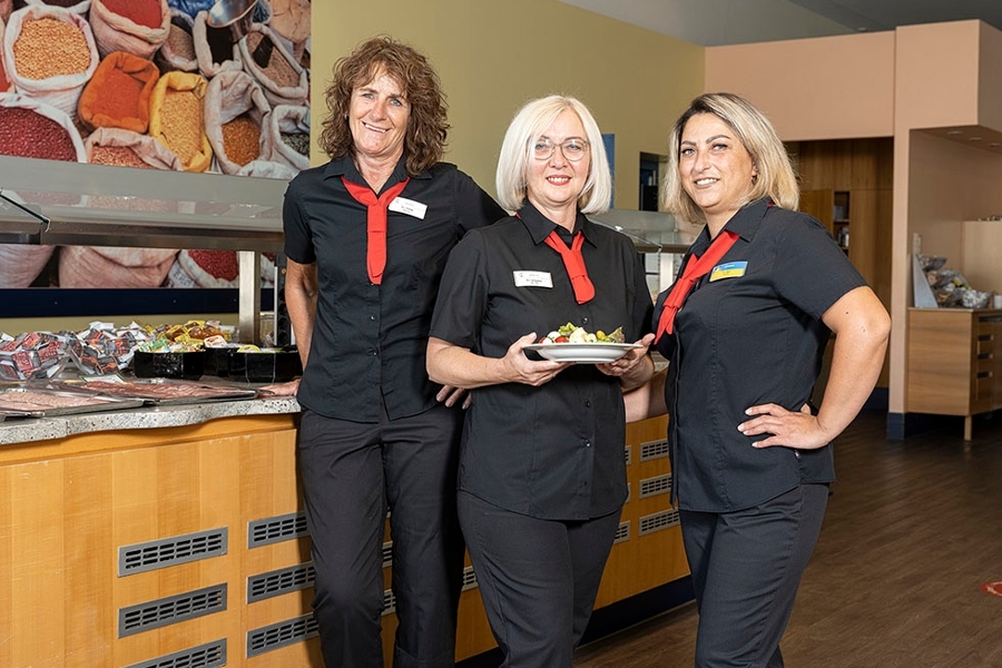 Servicekräfte in der Salzetalklinik Servicekräfte in der Salzetalklinik