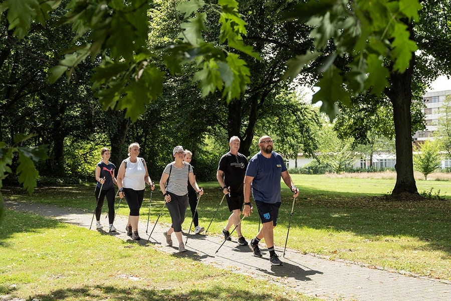 Nordic-Walking rund um die Salzetalklinik Nordic-Walking rund um die Salzetalklinik