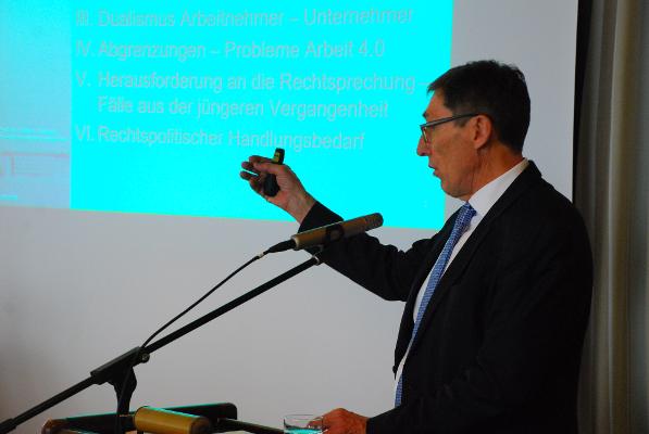 Präsident des Bundessozialgerichts, Prof. Dr. Rainer Schlegel