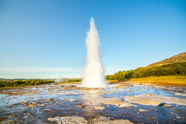 Geysir in Island Geysir in Island