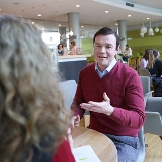 Felix Oberwittler im Geschräch Felix Oberwittler im Geschräch