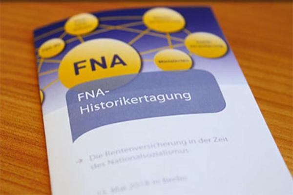 Programmheft zur FNA-Historikertagung Programmheft zur FNA-Historikertagung