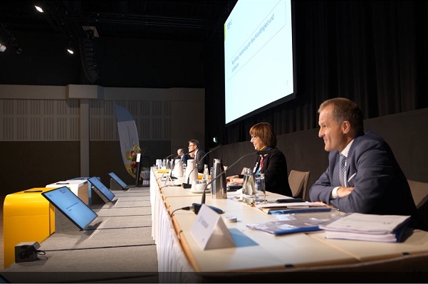 Screenshot aus Video zur Sitzung der Bundesvertreterversammlung am 02.12.2021 Screenshot aus Video zur Sitzung der Bundesvertreterversammlung am 02.12.2021