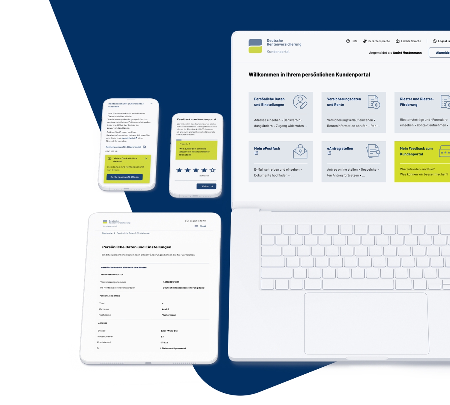 Pressemitteilungen | Kundenportal der Deutschen Rentenversicherung geht ...
